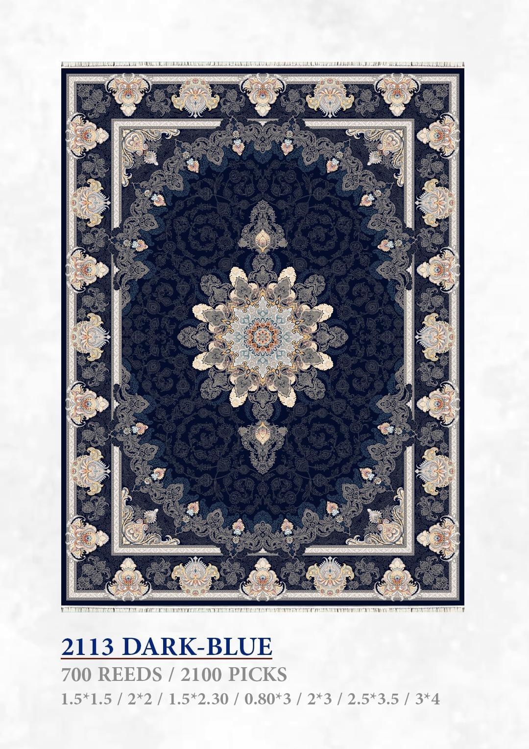 2113 Dark Blue Carpet